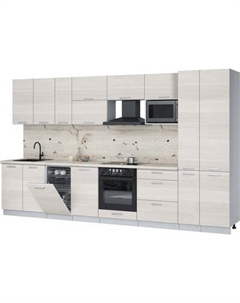 Кухонный гарнитур Интерлиния Мила Лайт 3.6-ПМ4