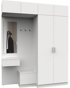 Секция в прихожую Интермебель Марсель-256 / МР 01-256