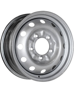 Штампованный диск ТЗСК Chevrolet Niva 15х6" 5х139.7мм DIA 98.6мм ET 40мм Silver Тзск