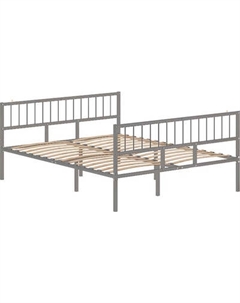 Полуторная кровать Домаклево Металика В3+В3 140x200