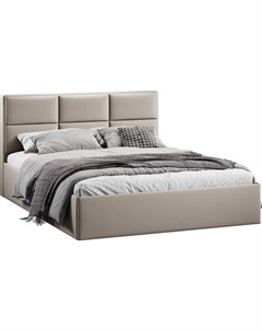 Двуспальная кровать ТриЯ Стелла c ПМ 180x200 Тип 1 и заглушиной Трия