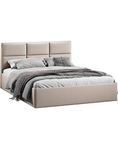 Двуспальная кровать ТриЯ Стелла c ПМ 180x200 Тип 1 и заглушиной Трия