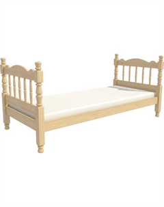 Односпальная кровать Bravo Мебель Аленка 80x189 Bravo мебель