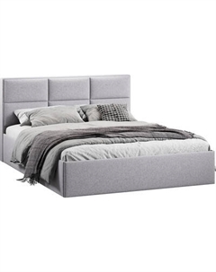 Двуспальная кровать ТриЯ Стелла c ПМ 180x200 Тип 1 и заглушиной Трия