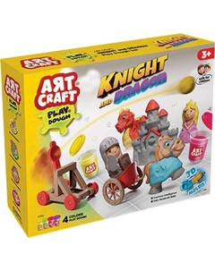 Набор для лепки Aяt Craft Рыцари и драконы / 03848 Aяt craft