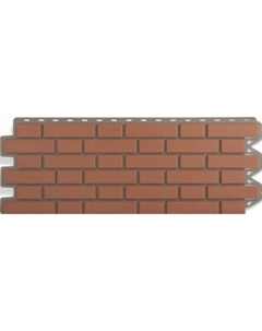 Фасадная панель Альта-профиль Кирпич клинкерный Красный