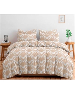 Комплект постельного белья Ночь нежна Dark Love 2сп Евро 70x70 / 21064-1+21141-6