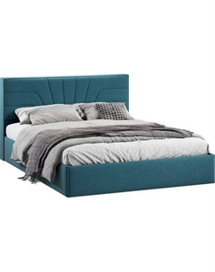 Двуспальная кровать ТриЯ Пандора с ПМ и заглушиной 160x200 Тип 1 Трия