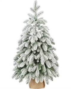 Ель искусственная Царь елка Афродита заснеженная / АФР/ЗСН-90