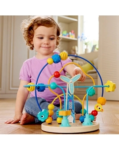 Развивающая игрушка Hape Галактический Лабиринт с бусинами / E0525_HP