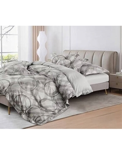 Комплект постельного белья Реноме 2сп Оливковая коллекция. Простыня на резинке УУ 2452