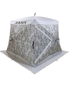 Палатка Пингвин Shelters Призма Премиум 230 2-слойная Армеец Композит Пингвин shelters