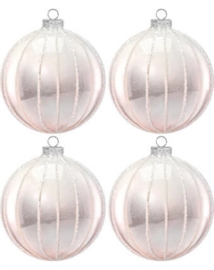 Набор шаров новогодних Elan Gallery Штрихи / 980091 Elan gallery