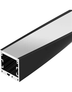 Профиль для светодиодной ленты Arlight SL-ARC-3535-TWIST90R-400 BLACK / 032682