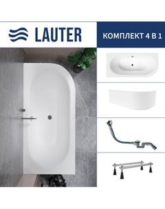 Ванна акриловая Lauter Bliss 170 L / 21201071L