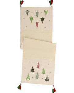 Дорожка на стол Tkano New Year Essential Frozen pines / TK25-TR0011