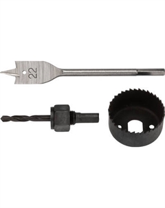 Набор сверл FIT Наборные для замков 22/54мм / 36349 Fit