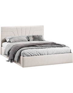Двуспальная кровать ТриЯ Пандора с ПМ и заглушиной 160x200 Тип 1 Трия