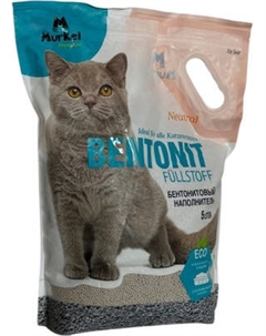 Наполнитель для туалета Murkel Бентонитовый