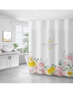 Шторка-занавеска для ванны ILLU 180x180 / LH2431943 Illu