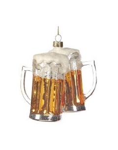 Елочная игрушка Goodwill Xmas 2023 Пивные бокалы / YA 92429