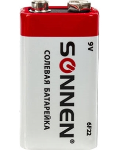 Батарейка Sonnen Крона 6F22 9В