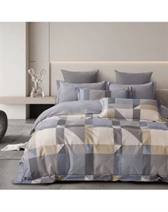 Комплект постельного белья Alleri Поплин Luxe Евро Max / П-392