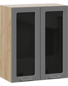 Шкаф навесной для кухни ТриЯ Габриэлла 1ВВ6С с двумя дверьми Трия