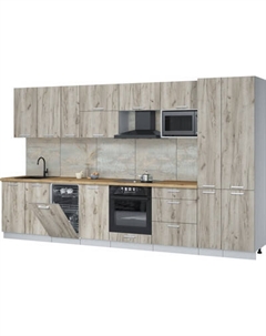 Кухонный гарнитур Интерлиния Мила Лайт 3.6-ПМ4