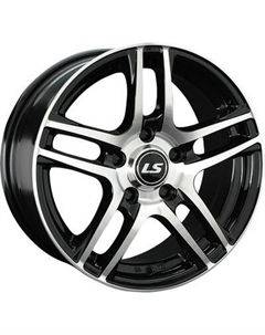 Литой диск LS wheels LS 285 16x7" 5x112мм DIA 66.6мм ET 48мм BKF Ls wheels