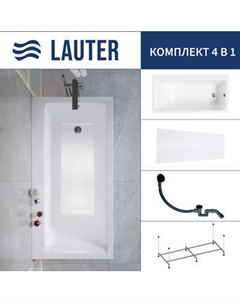 Ванна акриловая Lauter Seraphina 170x80 / 2112170R