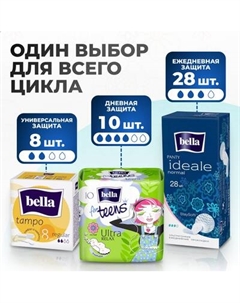 Прокладки гигиенические Bella Mix №4