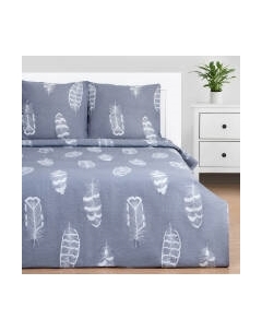 Комплект постельного белья Этель Перья / 9226765