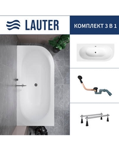 Ванна акриловая Lauter Bliss 170 L / 21201071L