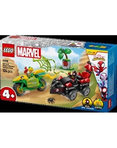 Конструктор Lego Marvel Погоня Диногонщика Спина за Электро / 11198