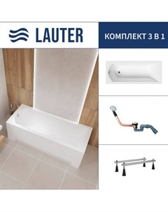 Ванна акриловая Lauter Amelia 140 / 21204040