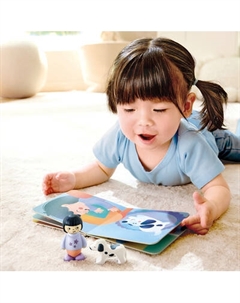 Развивающий игровой набор Hape Девочка и собака / E3433_HP