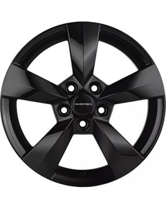 Литой диск Khomen KHW1504 Polo 15x6" 5x100мм DIA 57.1мм ET 40мм Black