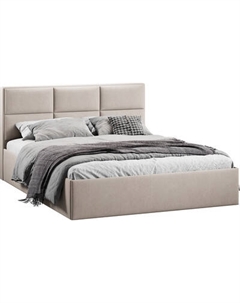 Двуспальная кровать ТриЯ Стелла c ПМ 180x200 Тип 1 и заглушиной Трия