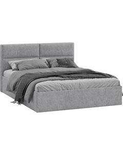 Полуторная кровать ТриЯ Глосс универсальная с ПМ Тип 1 140x200 и заглушиной Трия