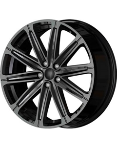 Литой диск Carwel Тара 19x7.5" 5x114.3мм DIA 60.1мм ET 45мм BK