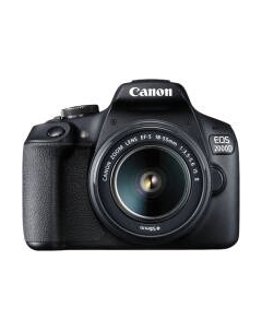 Зеркальный фотоаппарат Canon EOS 2000D Kit EF-S 18-55mm IS II / 2728C003