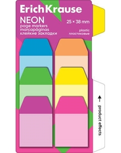 Стикеры канцелярские Erich Krause Neon / 61585 Erich krause