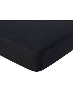Простыня АртПостель Черный на резинке 985 Артпостель