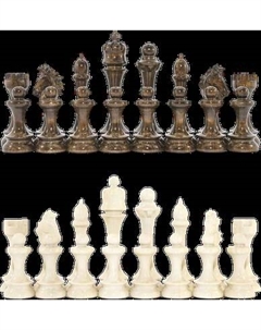 Набор фигурок для настольной игры Armenakyan Капабланка-4 / AA812