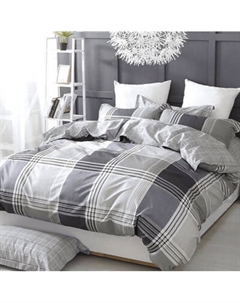 Комплект постельного белья Alleri Поплин Luxe Евро Max / П-395