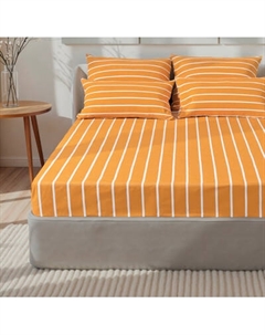 Простыня Этель Mustard stripes / 6632203