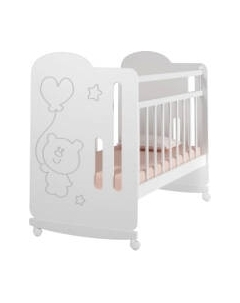 Детская кроватка VDK Sweet Bear колесо-качалка Vdk