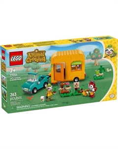 Конструктор Lego Animal Crossing Садовый магазин на колесах Лейфа 77054