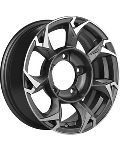 Литой диск Khomen KHW1505 Niva 4x4 15x5.5" 5x139.7мм DIA 98.5мм ET 5мм